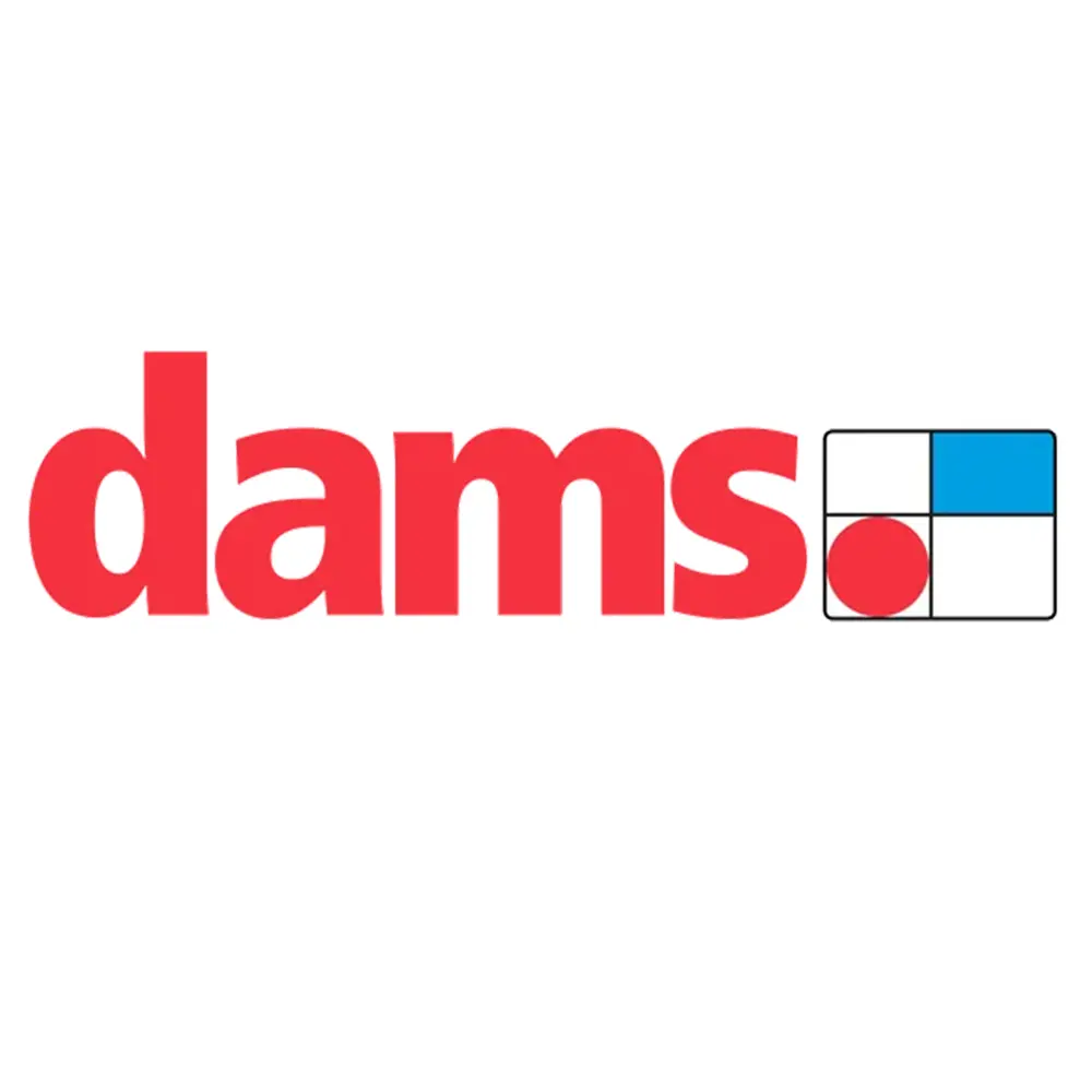 dams. Logo